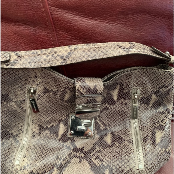 Michael Kors Snake Print Handbag - Picture 8 of 9